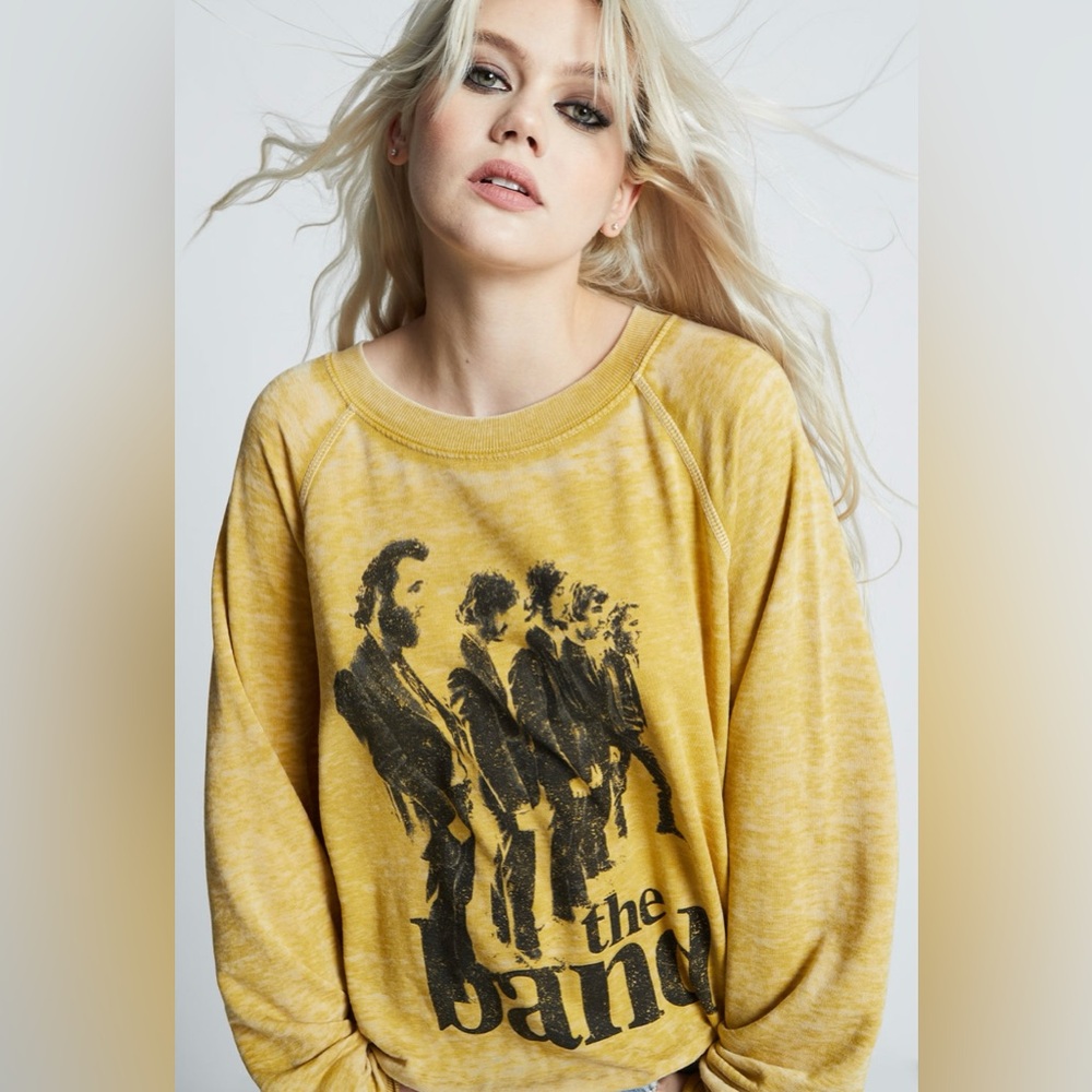 Recycled Karma The Band Vintage Washed Sweatshirt - Picture 2 of 8